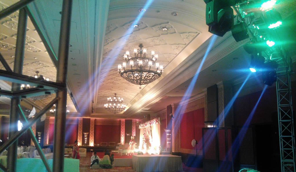 good stage and light setup ahmedabad