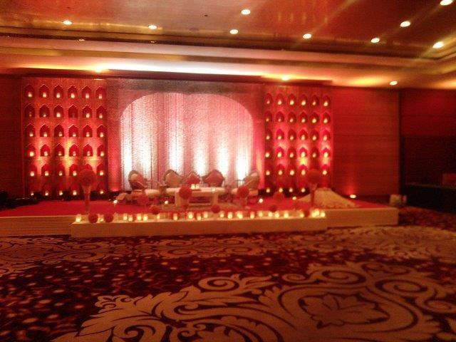 good stage and light setup for wedding ahmedabad